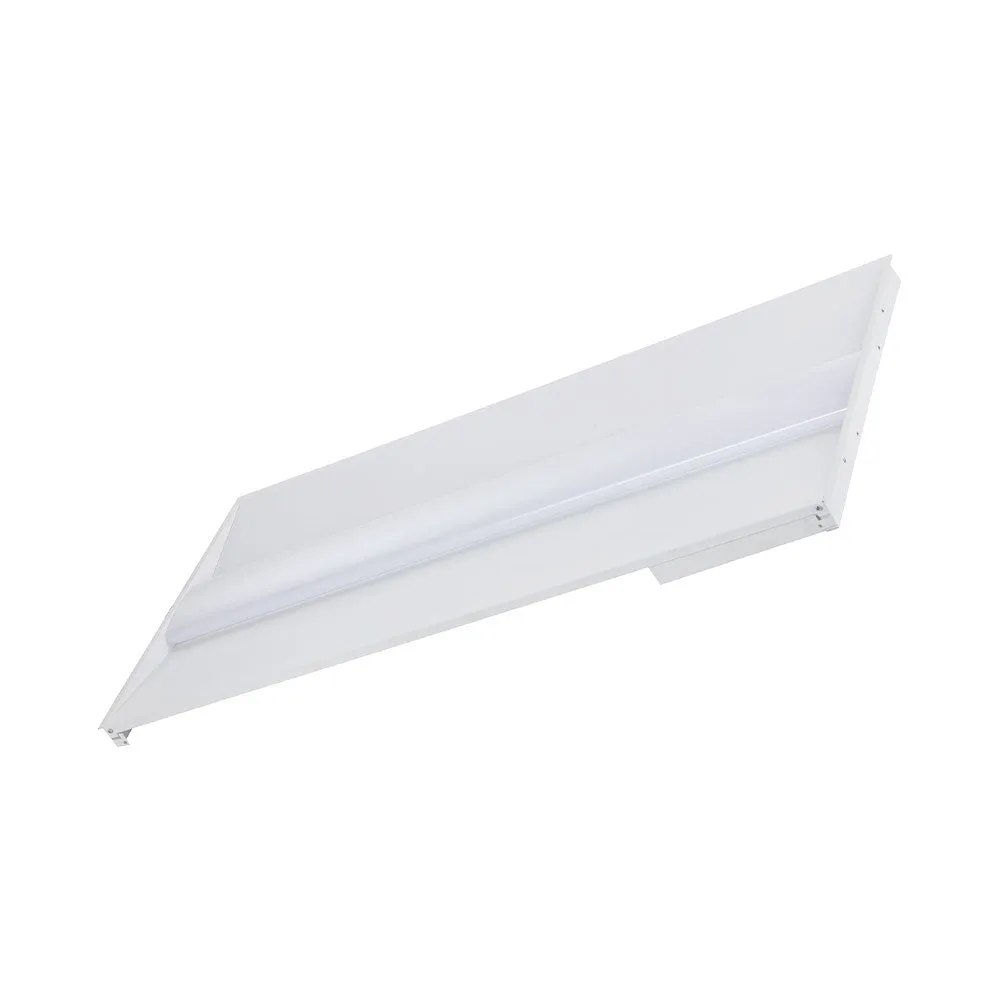 33/40/50-Watt 2'x4' Troffer CCT Selectable 3000K/4000K/5000K 65500lm AC100-277V LED Panel Light (2-Pack)
