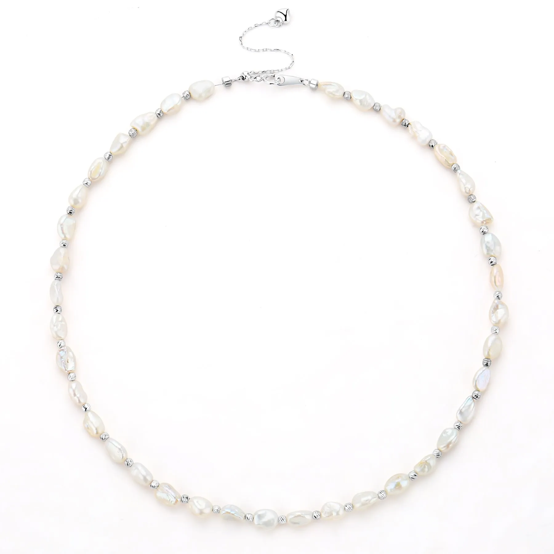 4-6mm Freshwater Keshi Pearl Necklace and Bracelet Set