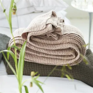 Alba Blossom Cotton Blanket by Designers Guild