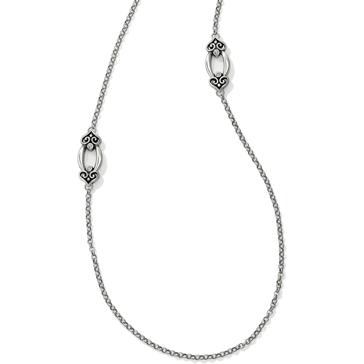 Alcazar Orbit Long Necklace