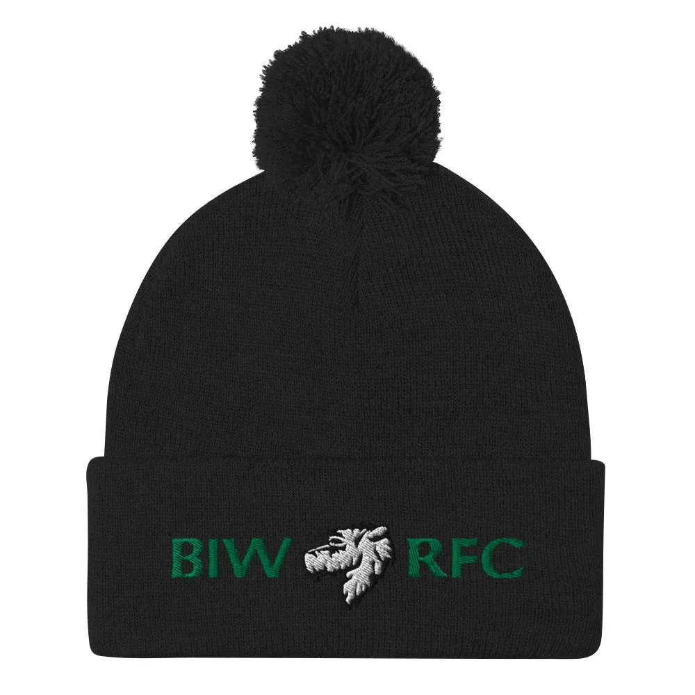 Boston Irish Wolfhounds YRFC Pom Beanie