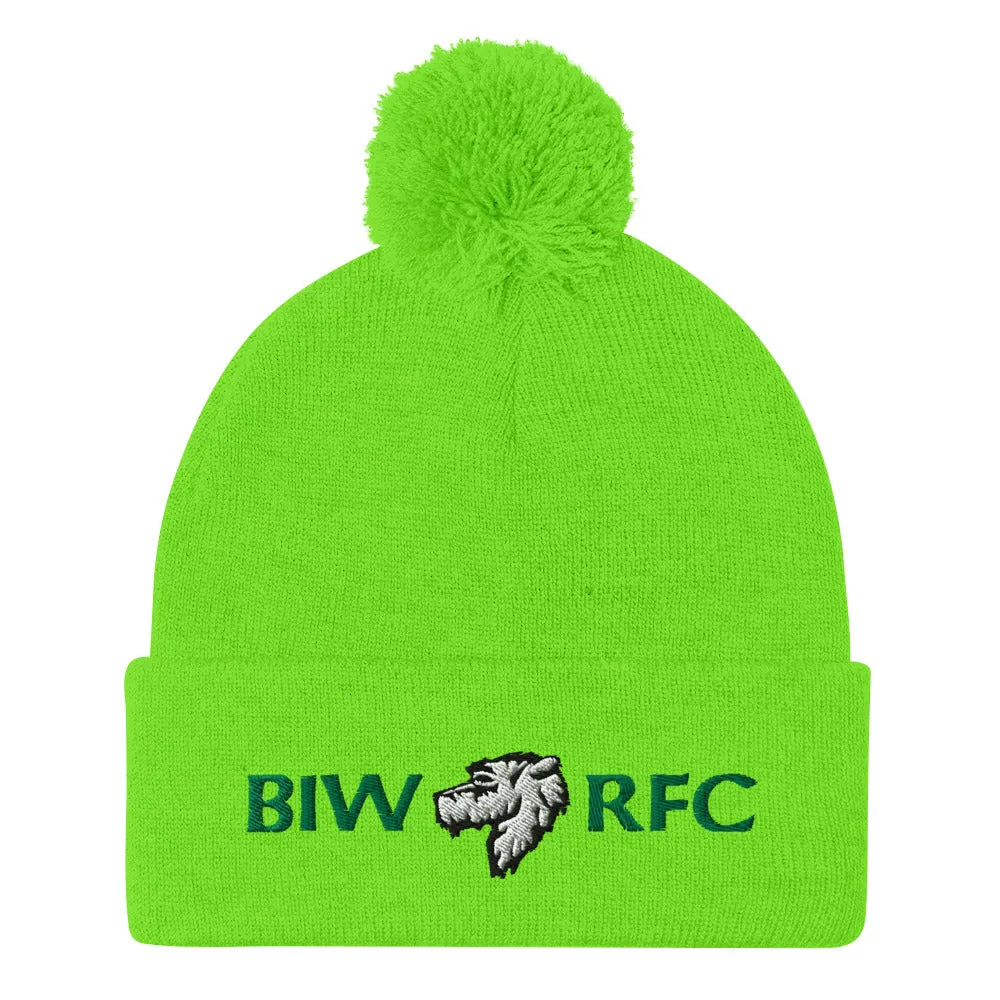 Boston Irish Wolfhounds YRFC Pom Beanie