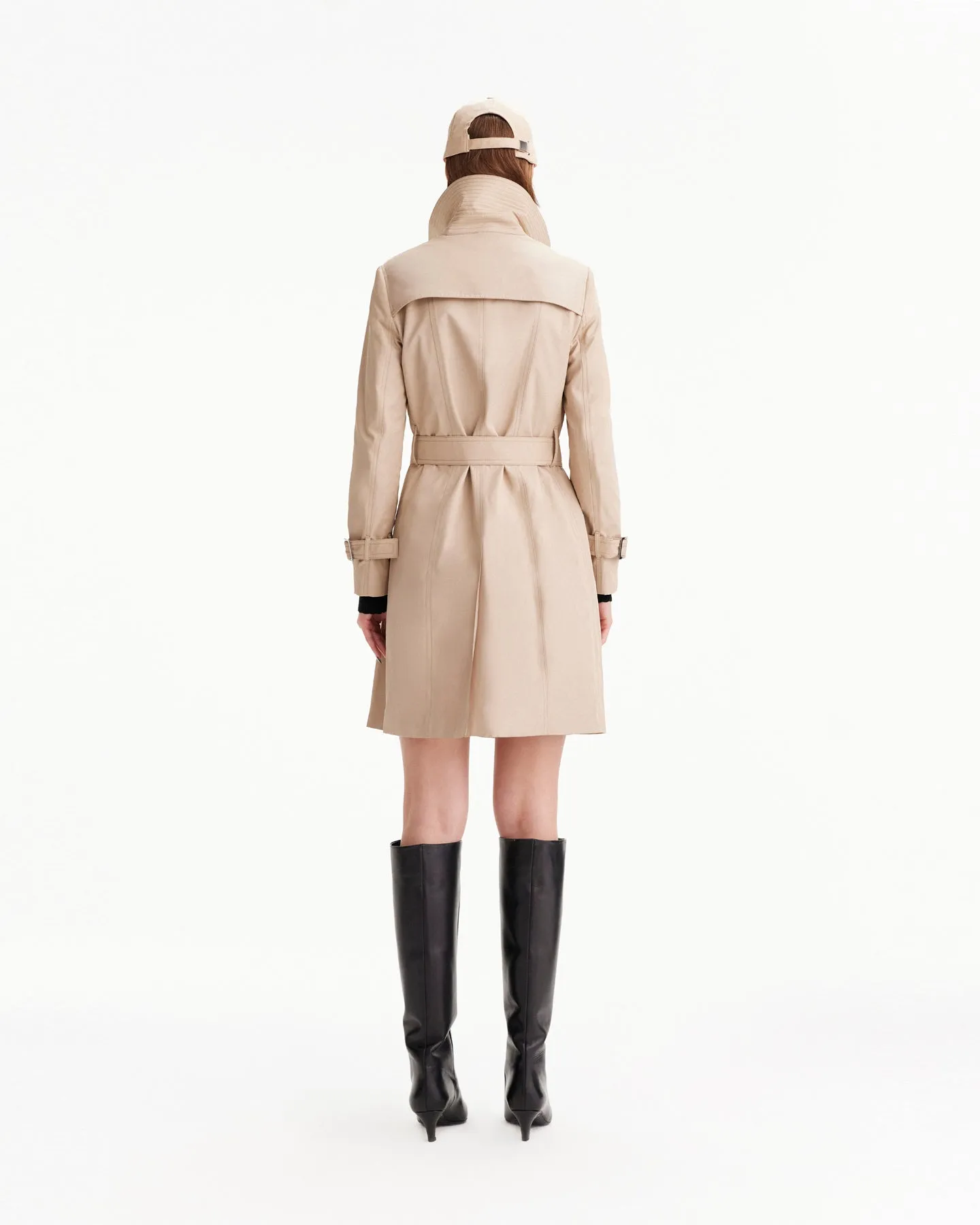 Chloe Trapunto Trench Coat