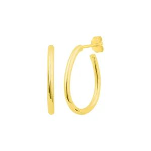 fyb Jocelyn Hoop Earrings in Gold