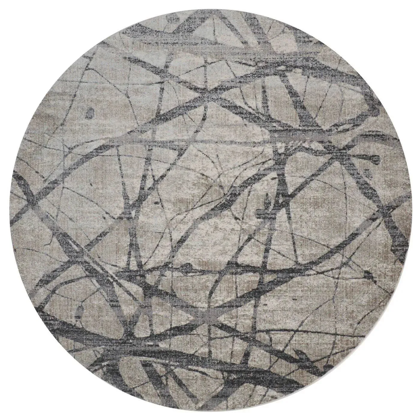 Kano 8643877F Charcoal/Grey Rug