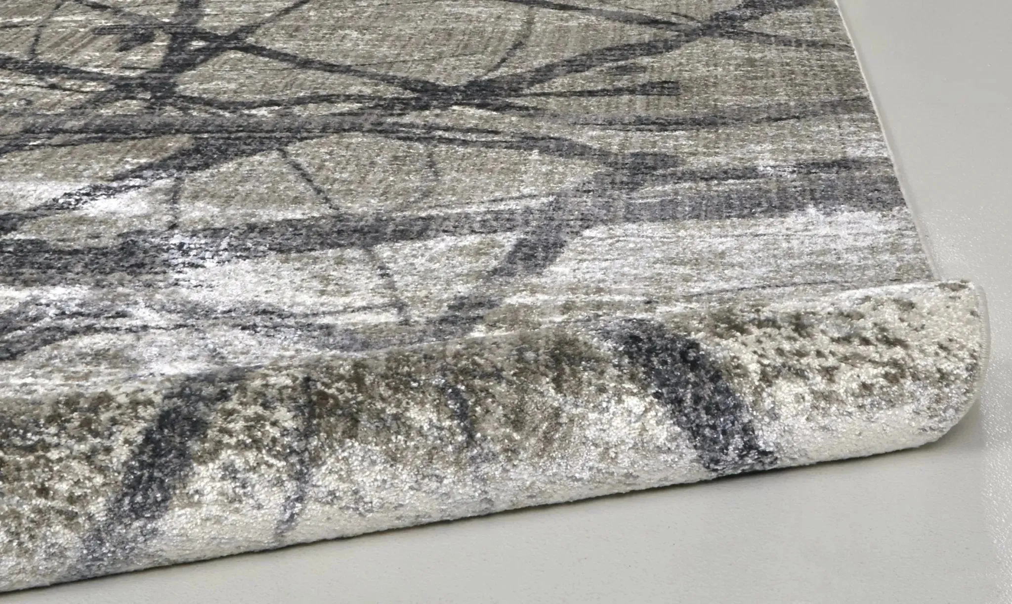 Kano 8643877F Charcoal/Grey Rug