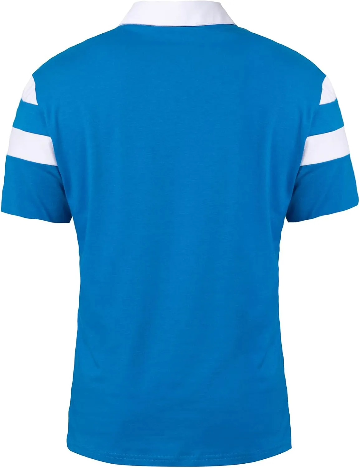 MANSDOUR Men's Polo Shirts Casual Cotton Slim Fit Long Sleeve and Short Sleeve Polo Shirt Patchwork Collared Work Golf Shirt
