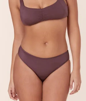The Bikini Bottom - Satin - Licorice